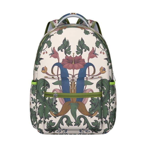 Paisley Gift Backpack - Trendy Waterproof Bookbag for College Students, Durable School Backpack for Women & Men, Stylish Paisley Print for Campus & Commute