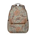 thumbnail image 1 of Paisley Gift Backpack for Men & Women - Durable Waterproof Bookbag, School & College Laptop Backpack with Stylish Paisley Print Design, 1 of 6