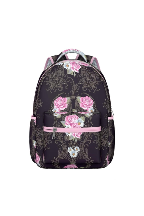 Paisley Gift Backpack for Students - Trendy School Bookbag, Waterproof Laptop Backpack with Paisley Design, Spacious for Campus Essentials