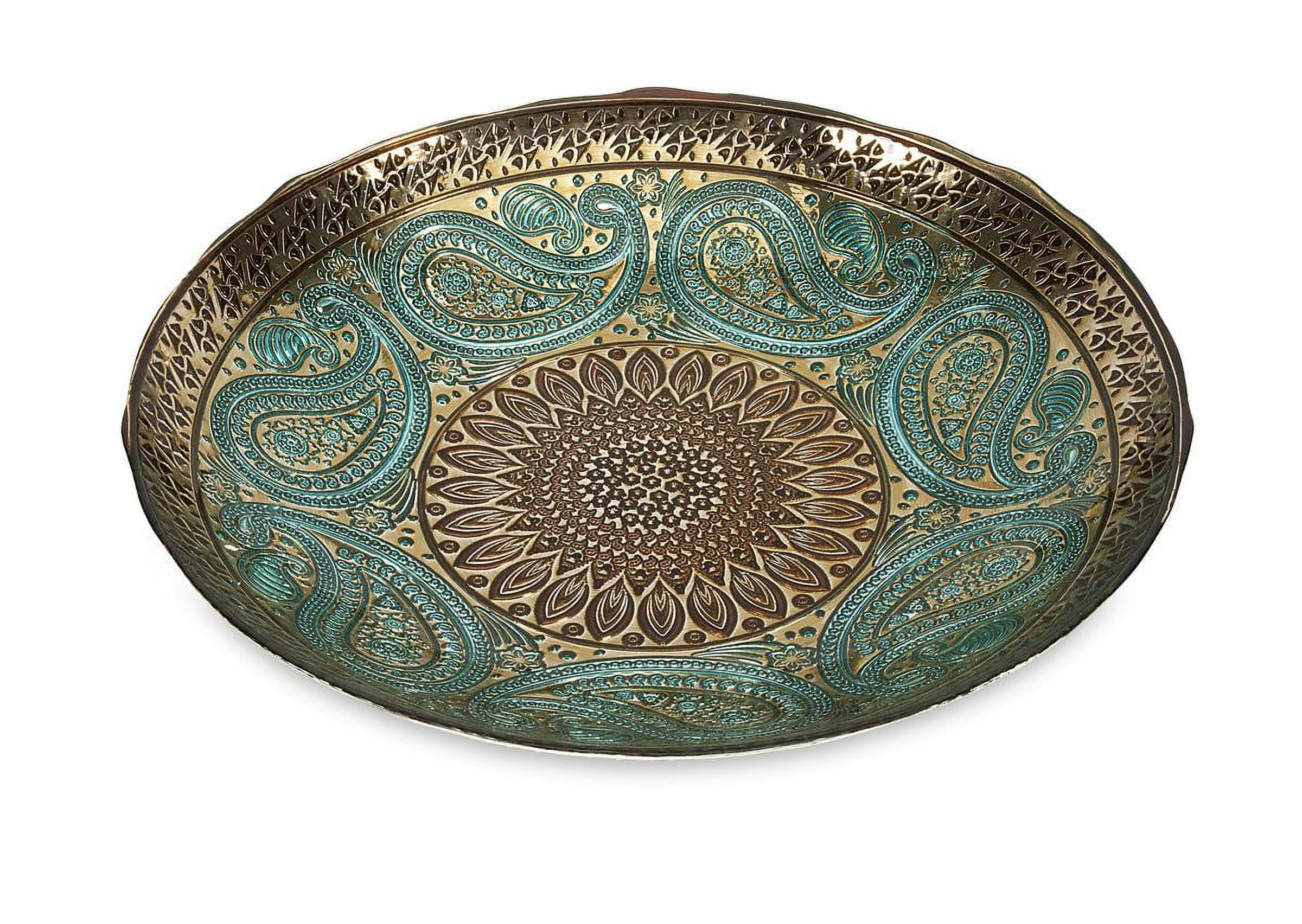 Paisley Glass Bowl