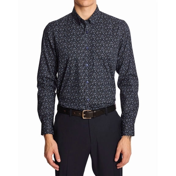 Paisley & Gray mens  Brian Button Down Shirt, XL, Blue