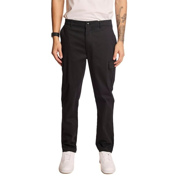 Paisley & Gray mens Cargo Pant, 33Wx32L, Black