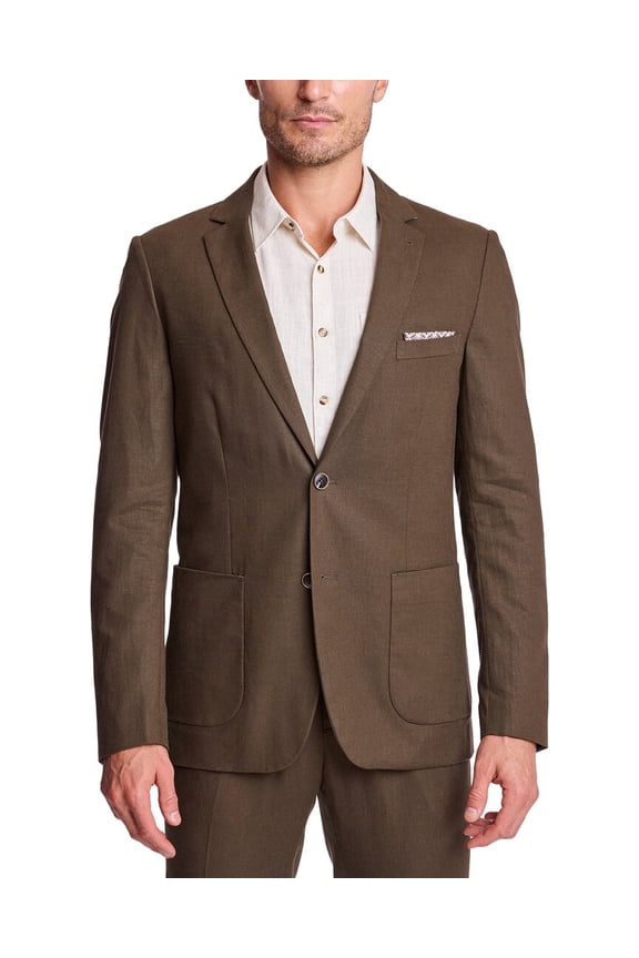 mens Dover Linen-Blend Jacket, 46R