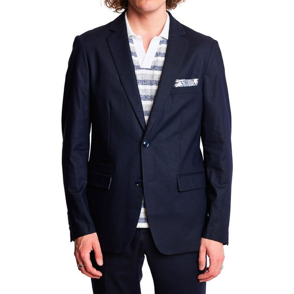 Paisley & Gray mens  Dover Slim Fit Linen-Blend Jacket, 42R