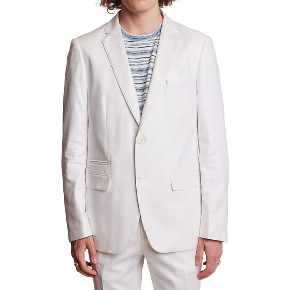 Paisley & Gray mens  Dover Slim Fit Linen-Blend Jacket, 46R