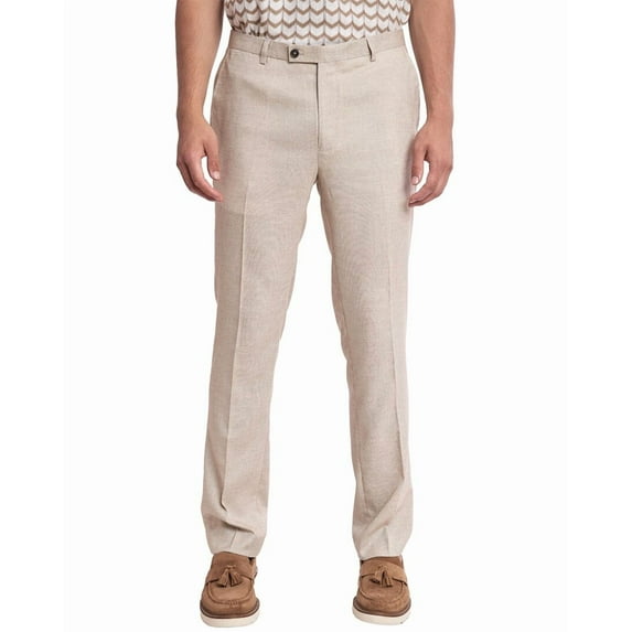 Paisley & Gray mens Downing Slim Fit Linen-Blend Pant, 38Wx32L