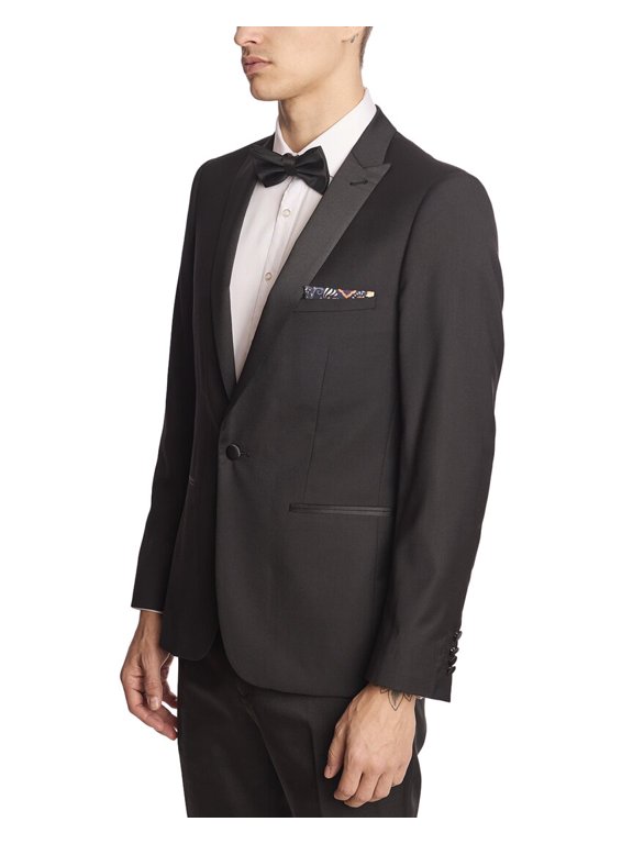 mens Grosvenor Peak Slim Fit Tux Jacket, 40R