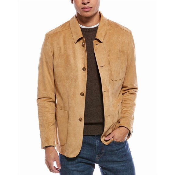 Paisley & Gray mens Multi New City Slim Fit Jacket, m, Beige