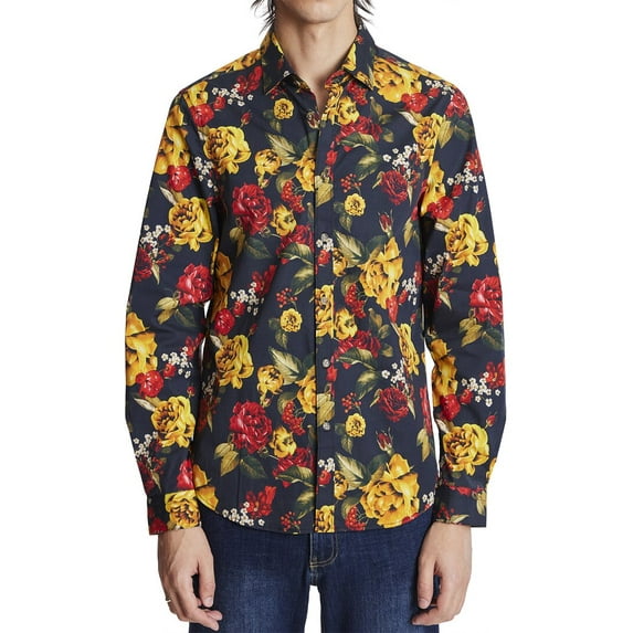 Paisley & Gray mens Samuel Spread Collar Shirt, S/15
