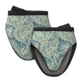 thumbnail image 1 of Paisley Green Oven Mitts Heat Resistant - Soft Lining Silicone Mini Oven Mitts with HangingLoop, Kitchen Oven Gloves Heat Resistant 500℉ for Cooking Baking Microwave, 1 of 7
