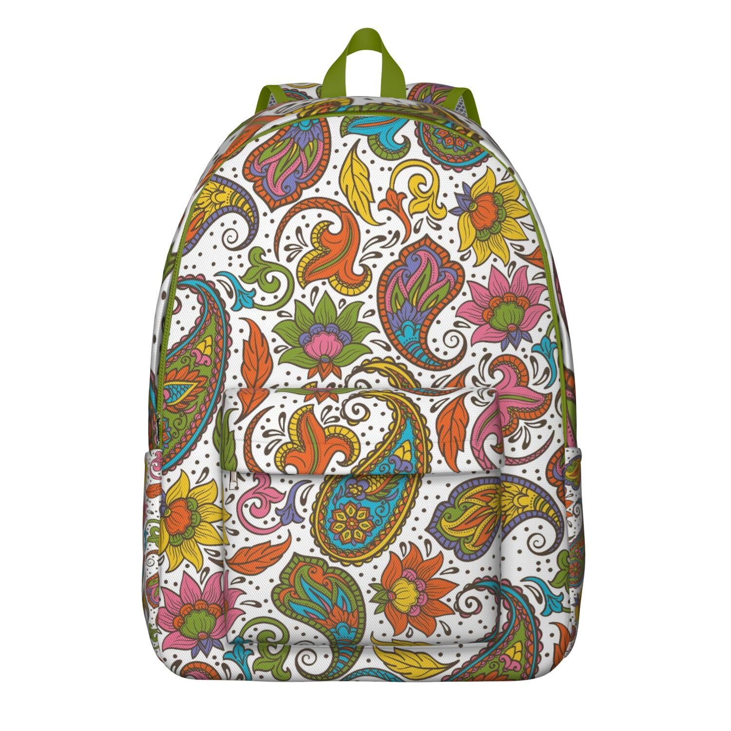 Boho Mandala Ethnic Bohemian Backpack Boho Ethnic Mandala Print Travel Backpack for Women, Sacred  main image 2