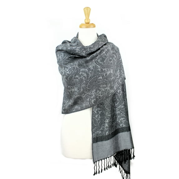 Paisley Jacquard Pashmina Shawl Wrap Scarf Stole