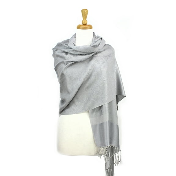 Paisley Jacquard Pashmina Shawl Wrap Scarf Stole
