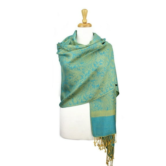 Paisley Jacquard Pashmina Shawl Wrap Scarf Stole