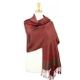 thumbnail image 1 of Paisley Jacquard Pashmina Shawl Wrap Scarf Stole, 1 of 4