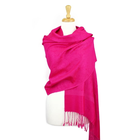 Paisley Jacquard Pashmina Shawl Wrap Scarf Stole