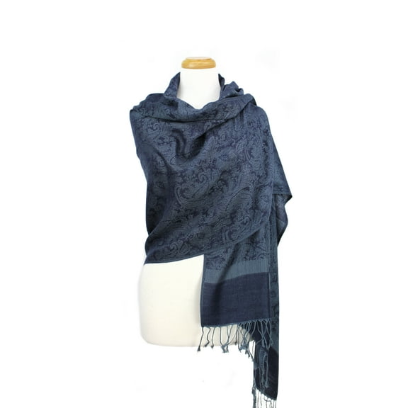 Paisley Jacquard Pashmina Shawl Wrap Scarf Stole