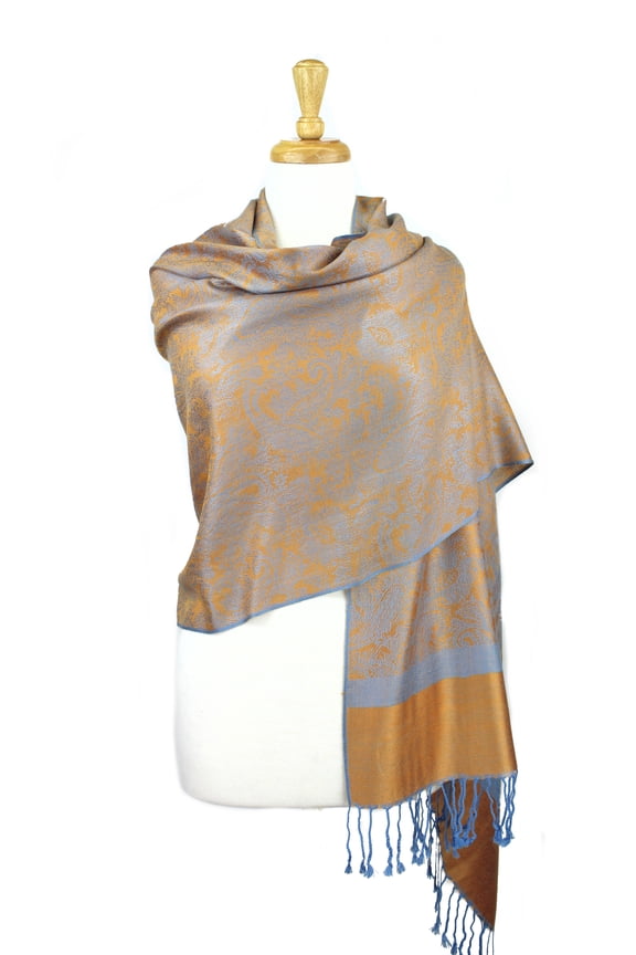 Paisley Jacquard Pashmina Shawl Wrap Scarf Stole