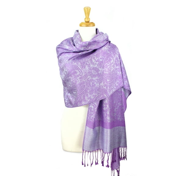 Paisley Jacquard Pashmina Shawl Wrap Scarf Stole