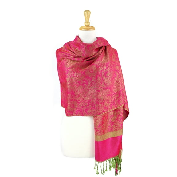 Paisley Jacquard Pashmina Shawl Wrap Scarf Stole
