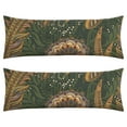 thumbnail image 1 of Paisley Long Body Pillow Cover - Vintage Bohemian Floral Print, Soft & Breathable Ethnic Fabric, Hidden Zipper, 20"x54" - Elegant Home Decor Gift for Side Sleepers & Pregnancy Support, 1 of 7