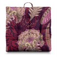 thumbnail image 1 of Paisley Meditation Cushion, Boho Floor Pillow, Square Meditation Pillow for Sitting on Floor or Outdoor Use 22 x 22, 1 of 7