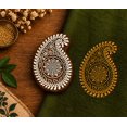 Paisley Motif Hand Carved Wooden Printing Block for Textile Crafts DIY ...