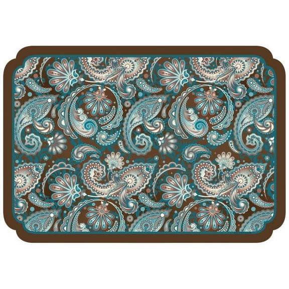 Paisley Paper Placemats 50 Per Pack