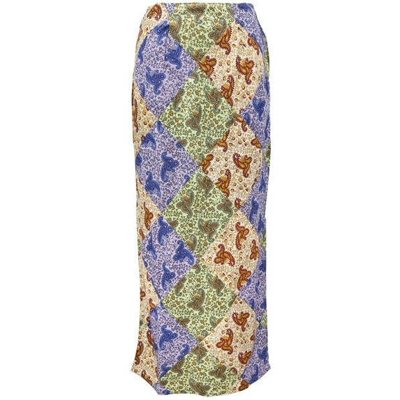 Paisley Patchwork - Long Skirt - Medium