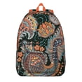 thumbnail image 1 of Paisley Pattern Backpack Boho Chic for College, Durable School Bookbag with Laptop Sleeve, Functional Daypack with Many Pockets, Perfect Gift for Student Women Teens, 1 of 5