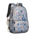 thumbnail image 1 of Paisley Pattern Backpack for School,Cute School Bag,Schoolbag with Adjustable Shoulder Straps & Padded Back,16.9 Inch, 1 of 5