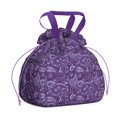 thumbnail image 1 of Paisley Pattern Drawstring Lunch Bag Women - Drawstring Lunch Bag Insulated for Work Office - Stain-Resistant Large Lunchbags for Women with Multi-Pockets, 1 of 6