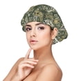 thumbnail image 1 of Paisley Pattern No.90100 Silk Bonnet for Sleeping Women Men, Adjustable Elastic Satin Bonnet Bonnet for Sleeping, Soft Cute Similar Silk Curly Hair Bonnet for Sleeping, 1 of 7