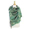 thumbnail image 1 of Paisley Pattern Tow Layered Woven Pashmina Shawl Scarf Wrap Stole, 1 of 4