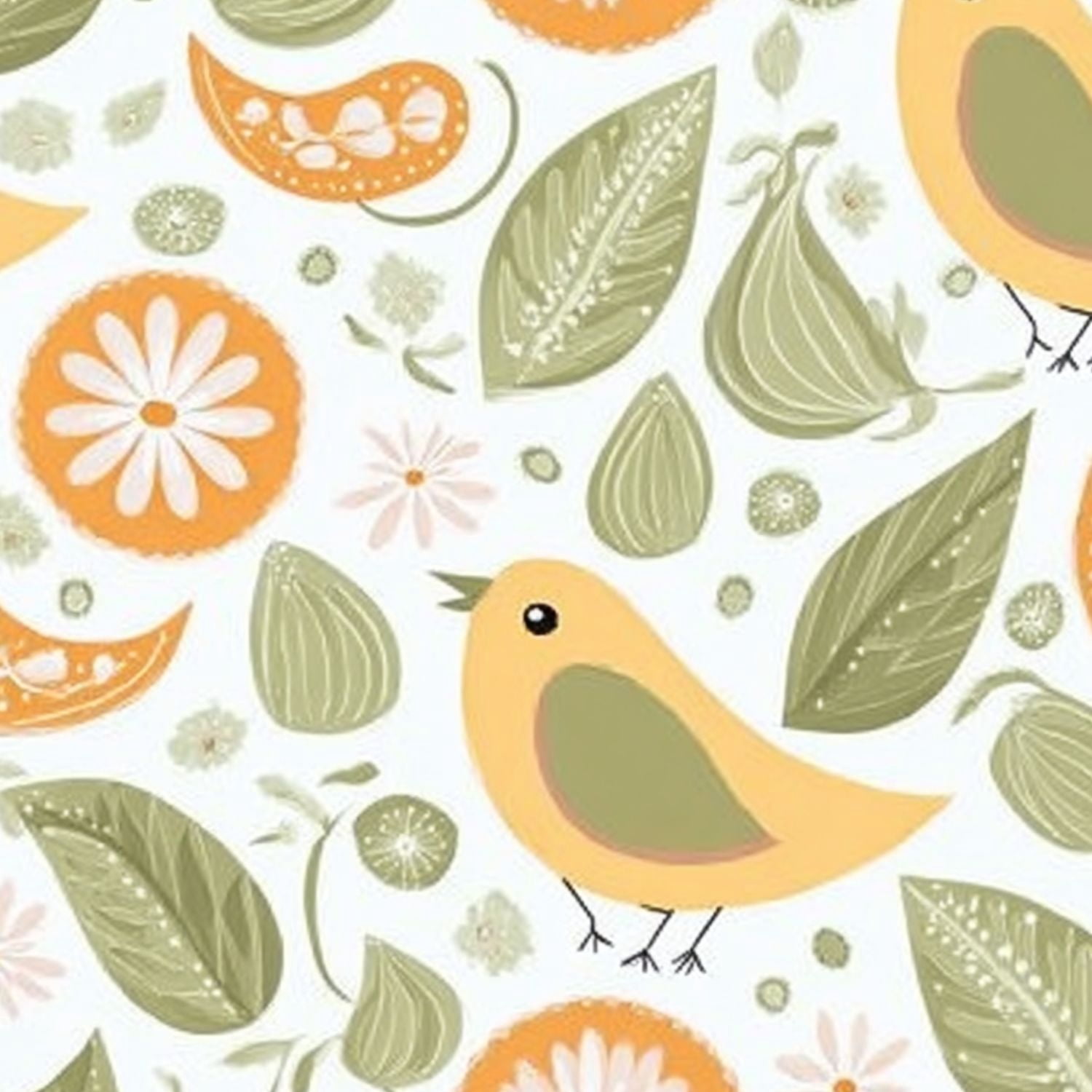 Paisley Peel and Stick Wallpaper 17.7in x 9.8ft Whimsical Birds Flowers Leaves Soft Pastels Contact Paper Vinyl Waterproof Self Adhesive Wall Paper for Bedroom Shelf Cabinet Renter Friendly