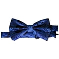 thumbnail image 1 of Paisley Pre-Tied Bow-Tie - Royal Blue, 1 of 1