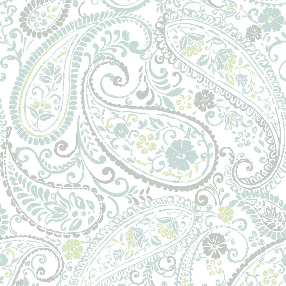Paisley Prince Peel and Stick Wallpaper