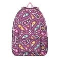 thumbnail image 1 of This Paisley Print Backpack Delivers Boho Flair for School, with a Smart Interior Layout That Includes a Laptop Compartment, A Wonderful Functional Gift, 1 of 5