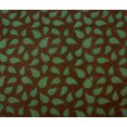 thumbnail image 1 of Paisley Printed Cotton Poplin 44"Inches Wide Brown Fabric By The Yard, 200 Tc, 1 of 1