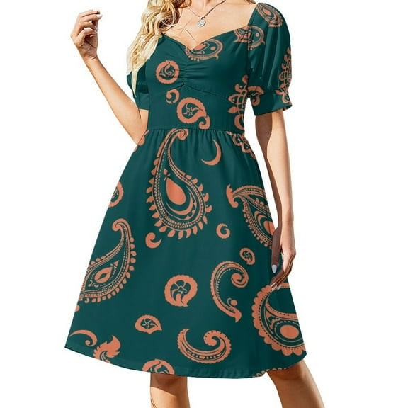 Paisley Ress Women Elegant Luxury Women's Clothing Summer 2025 Novelties