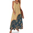 thumbnail image 1 of Paisley Sleeveless Dress Dresses Summer Elegant Dresses for Women Long Dress, 1 of 6