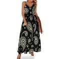 thumbnail image 1 of Paisley Sleeveless Dress Evening Dresses Luxury Dresses Summer Dress Women 2025 Women's Summer Long Dress, 1 of 6