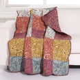 thumbnail image 1 of Paisley Slumber Quilted Throw Blanket by Barefoot Bungalow, 1 of 4