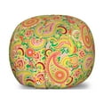 thumbnail image 1 of Paisley Storage Toy Bag Chair, Traditional Persian Teardrop Pattern Print Eastern Elements Vintage, Stuffed Animal Organizer Washable Bag, Large Size, Multicolor, by Ambesonne, 1 of 3
