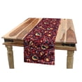 thumbnail image 1 of Paisley Table Runner, Modern Paisley Pattern with Spirit in a Funky Inspired Graphic Design Print, Dining Room Kitchen Rectangular Runner, 3 Sizes, by Ambesonne, 1 of 2