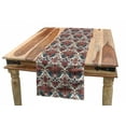 thumbnail image 1 of Paisley Table Runner, Oriental Damask Design Persian Effects Feminine Aged Pattern, Dining Room Kitchen Rectangular Runner, 3 Sizes, by Ambesonne, 1 of 2