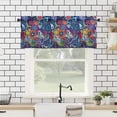thumbnail image 1 of Paisley Valances 54" W x 18" L - Paisley Kitchen Curtains Valance for Windows Rod Pocket Kitchen Decor Decorations, 1 of 5