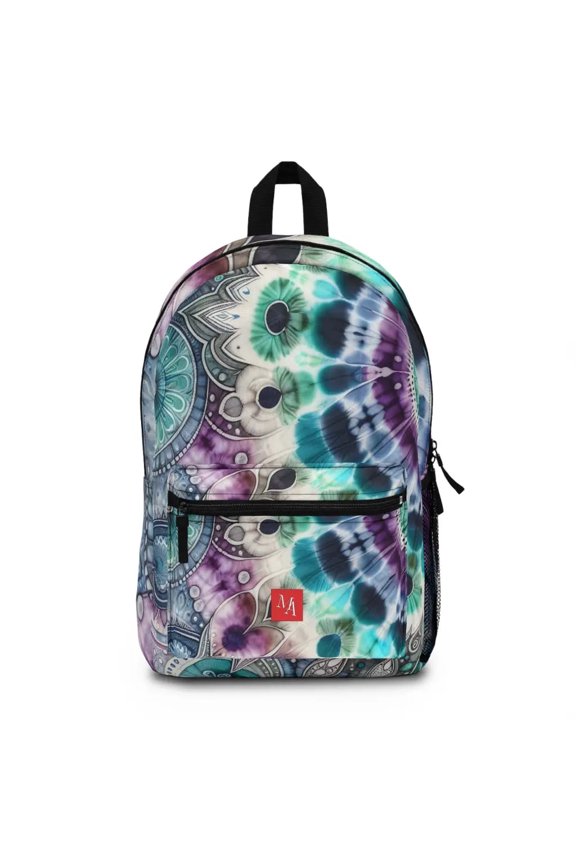 Paisley Whirls and Watercolor Shades - Backpack