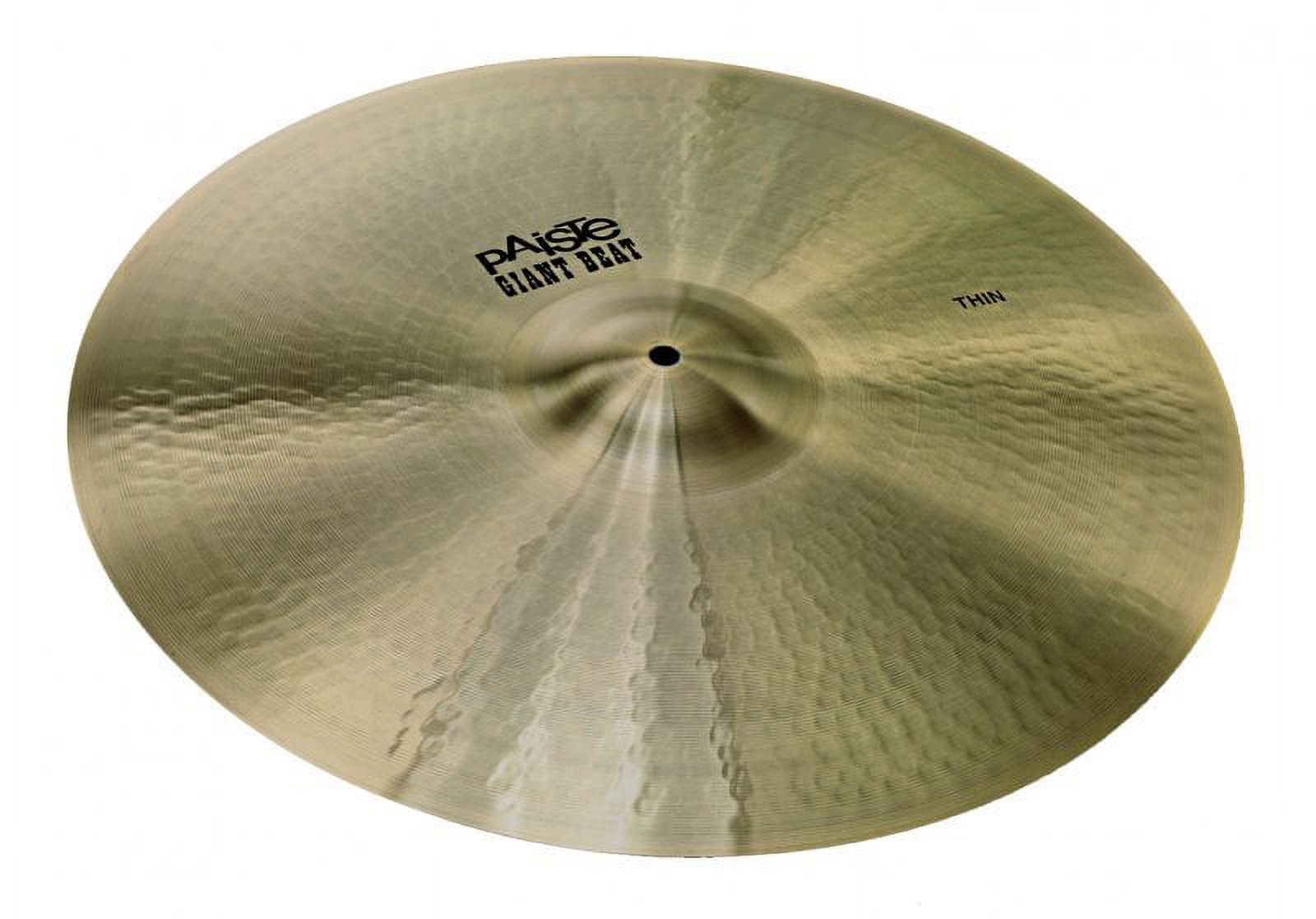 Paiste 1011218 Giant Beat Series 18 Inch Thin Crash Cymbal With Medium Sustain
