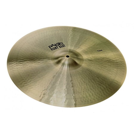 Paiste 1011220 20 Inch Giant Beat Series Thin Crash Cymbal W/ Washy Stick Sound